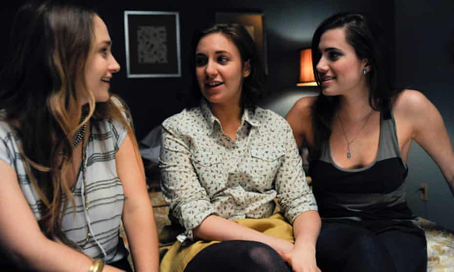The support clique … Jemima Kirke, Lena Dunham and Allison Williams in the TV series Girls.