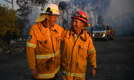 NSW Rural Fire Service volunteers