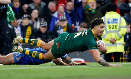 Latrell Mitchell completes the scoring.