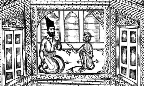 Image from The Annotated Arabian Nights, translated by Yasmine Seale, edited by Paulo Lemos Horta.