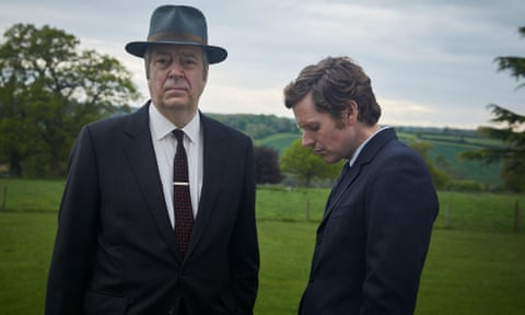 Shaun Evans as Endeavour and Roger Allam as Fred Thursday.