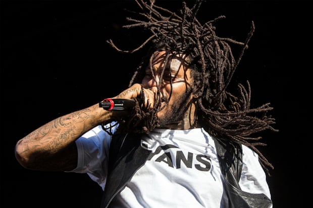 Waka Flocka Flame performs on the Vans Warped Tour in 2016.