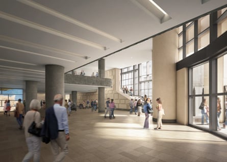 Annabelle Selldorf's vision for the revamped interior of the gallery's Sainsbury Wing.