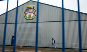 Unilever’s Burton upon Trent factory where Marmite is produced.