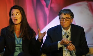 Bill and Melinda Gates.