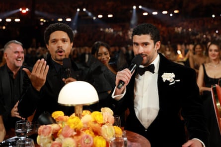 Trevor Noah and Bad Bunny.