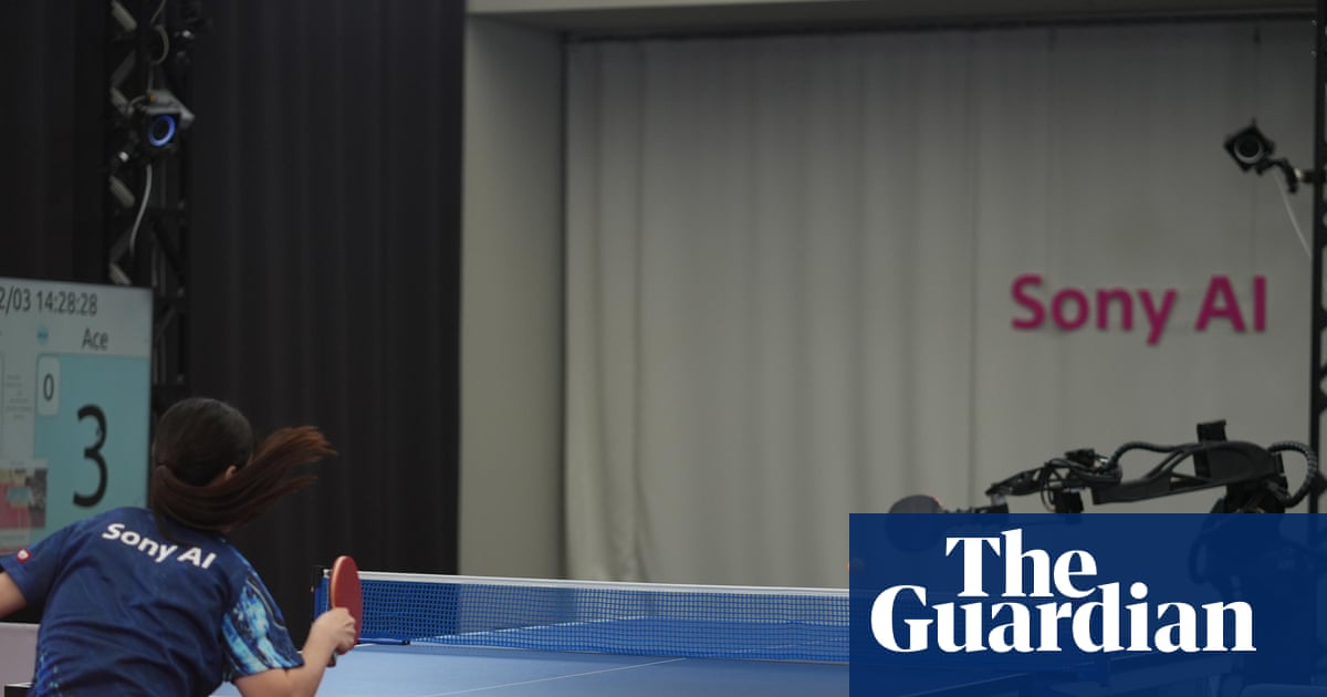 AI-powered robot beats elite table tennis players