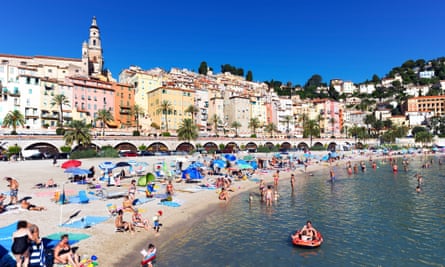 Menton, the ‘pearl of the riviera’.