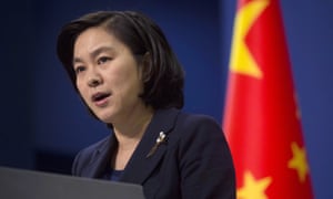 China's foreign ministry spokeswoman, Hua Chunying