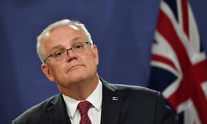 Australian prime minister Scott Morrison