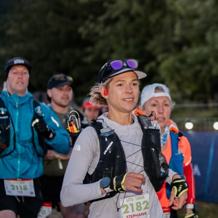 Stephanie Case during the Snowdonia ultra-trail.