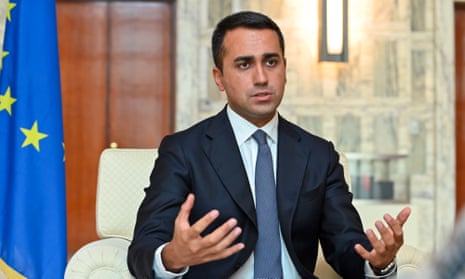 The foreign minister Luigi Di Maio, said the five deputies should come forward