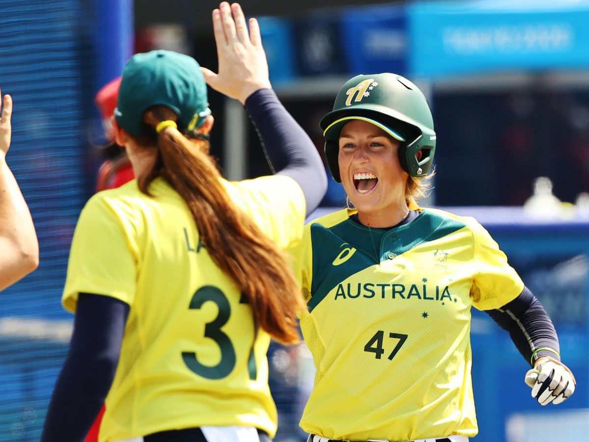 Australian Team Enjoy Softball S Olympic Return Despite Mercy Rule Defeat Tokyo Olympic Games The Guardian Australian Team Enjoy Softball S Olympic Return Despite Mercy Rule Defeat Tokyo Olympic Games The Guardian