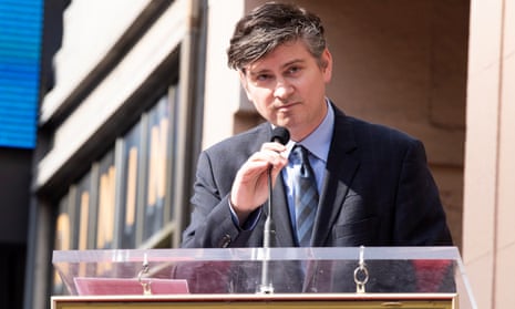 ‘There are no checks and balances on the concept of freedom’: Michael Schur, seen here at a Hollywood Walk of Fame ceremony.