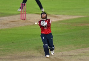 Bairstow drops a catch from Finch.