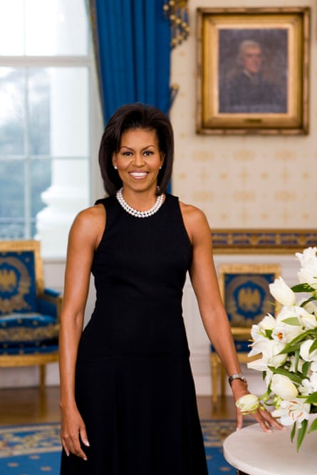 Melania Trump framed a history of first lady portraits | Fashion | The Guardian Melania Trump framed a history of first lady portraits | Fashion | The Guardian