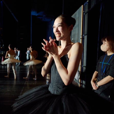 Backstage during Etudes