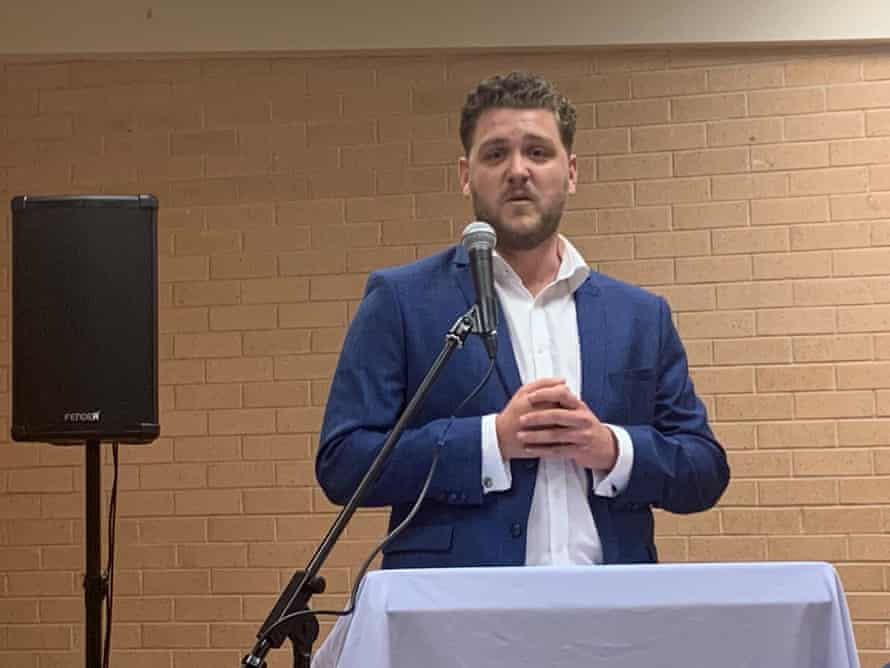 ALP candidate Riley Campbell