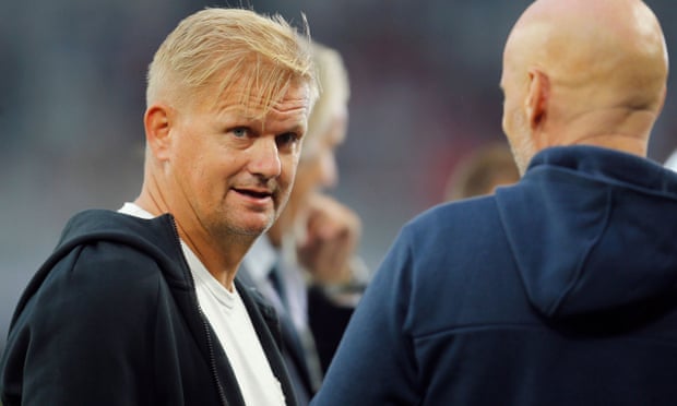 ‘Once a blue, you’re a blue’: Haaland renews family bonds with City | Erling Haaland 5 After his playing days ended, Alfie Haaland moved his family to Bryne before his son’s star began to rise as a player.