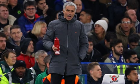 José Mourinho’s reactive approach was to the fore on Sunday, and he did not appear to want to take the game to Chelsea, as Manchester City had done previously.