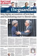 The Guardian front page, 2 May 2017