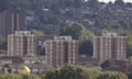 Blocks of flats in a council estate