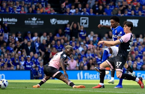 Ipswich Town's Jaden Philogene-Bidace (centre) fires home to double the home side’s lead over QPR.