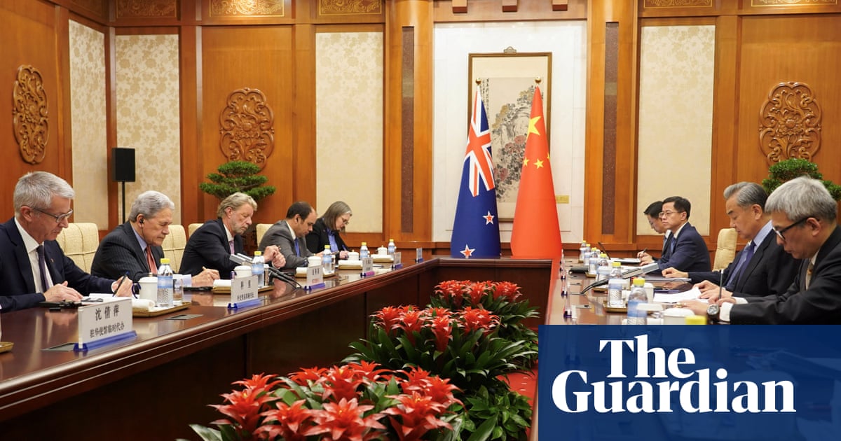 New Zealand, China discuss live-fire drills tensions