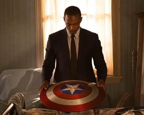 ‘Like it belongs to someone else ...’ Anthony Mackie as Sam Wilson.