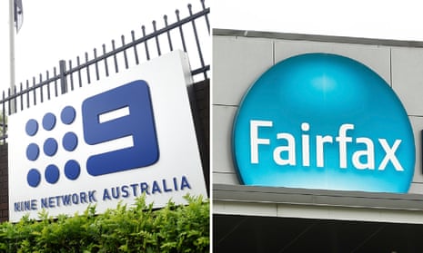 A composite of the Nine Network Australia and Fairfax Media logos