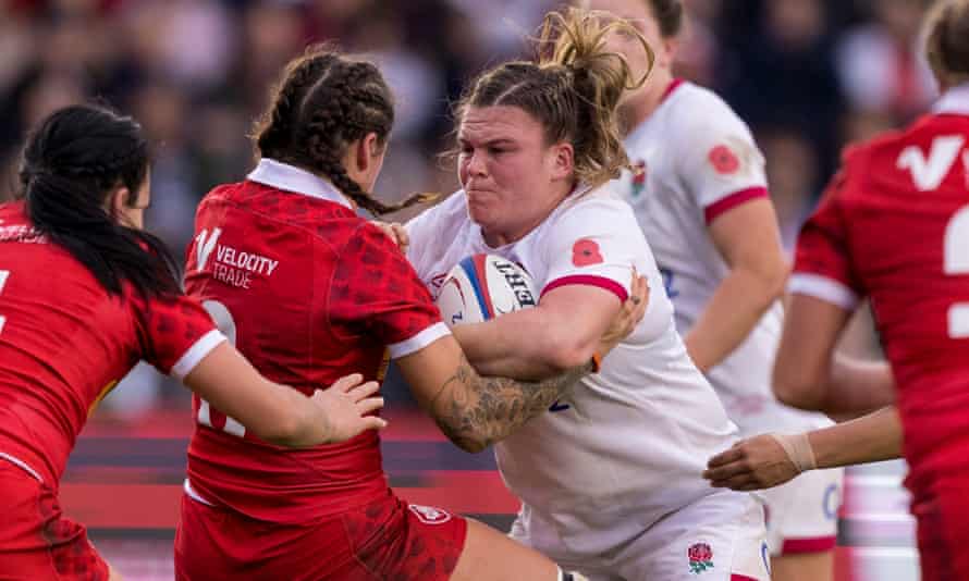 Cowell leads the way as England power past Canada to rack up another big win | England women's rugby union team 1 2619