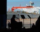 Trump shows off tanker with ‘1m barrels of oil’ and floats Venezuela as 51st state