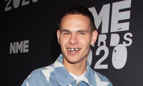 Slowthai at the NME awards in 2020