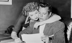 Lucille Ball and Desi Arnaz.