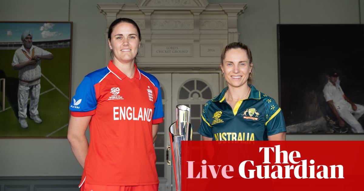 England v Australia: Women’s T20 Cricket World Cup final – live