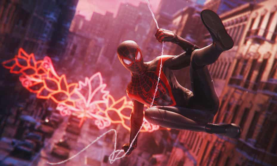 Power play … Marvel’s Spider-Man: Miles Morales.
