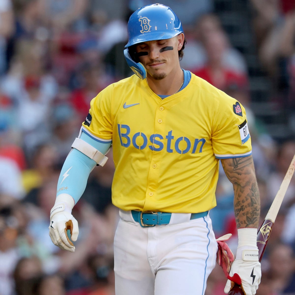 Red Sox' Jarren Duran apologizes for aiming 'horrific' homophobic slur at fan | Boston Red Sox | The Guardian