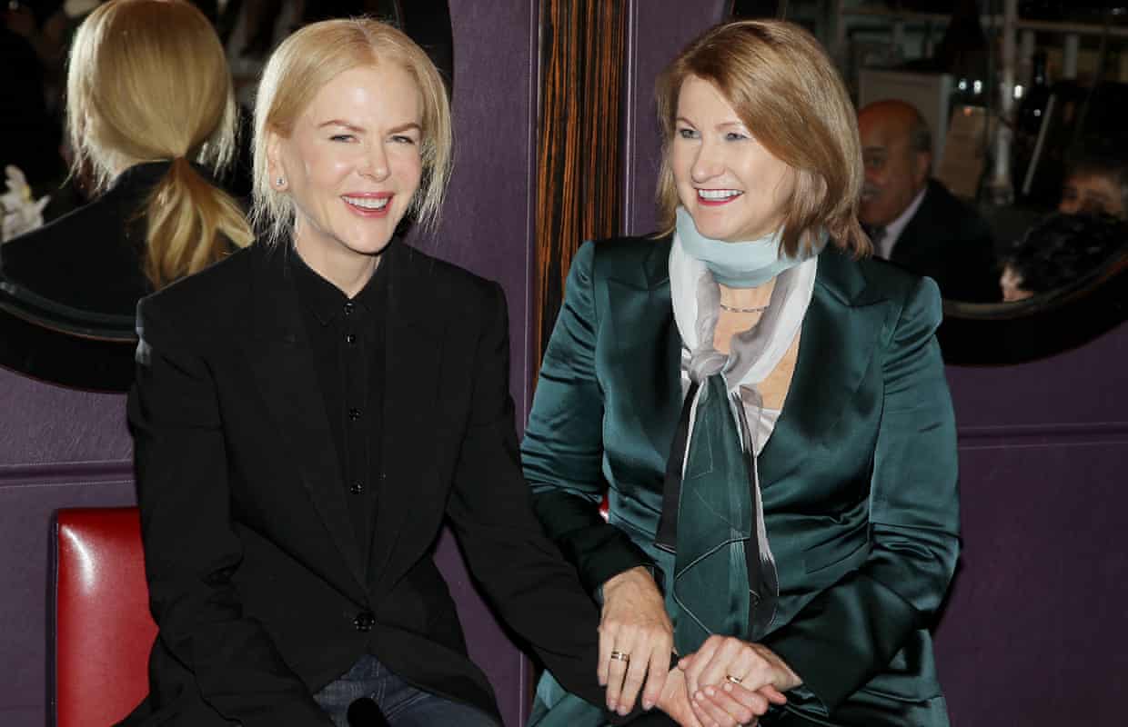 ‘She’s very warm, and loyal’: Kidman with Sue Brierley.
