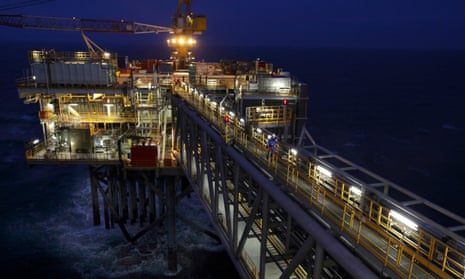 The shutdown of the Buzzard oilfield in the North Sea hit UK industrial production in October.