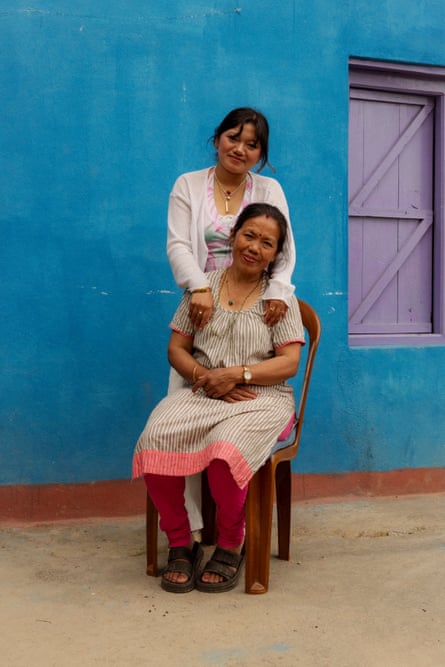 The writer stayed with Prem and her daughter Alina.