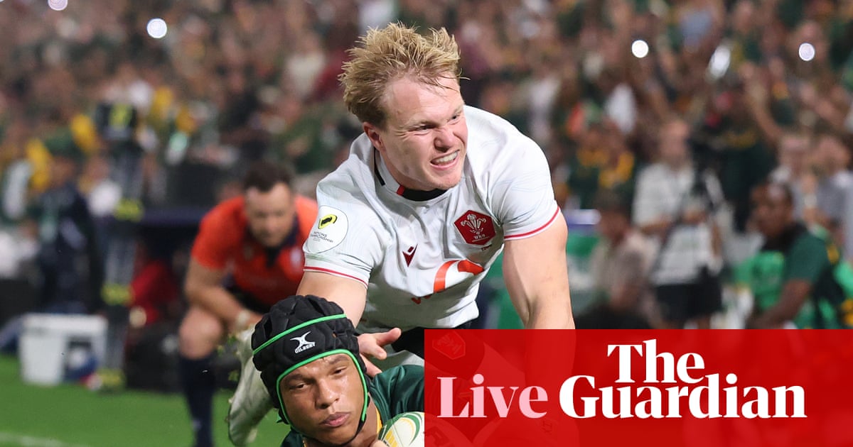 South Africa v Wales: Nations Championship Rugby – live