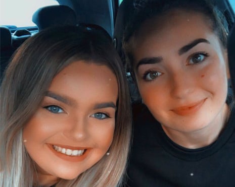 Olivia (left) and Maddie Cusack.
