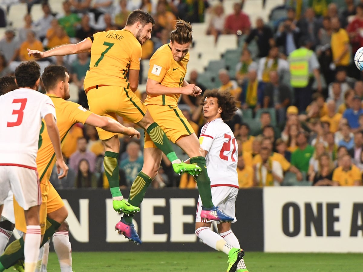 Australia Beat United Arab Emirates 2 0 In World Cup 18 Qualifying As It Happened Australia The Guardian Australia Beat United Arab Emirates 2 0 In World Cup 18 Qualifying As It Happened Australia The Guardian