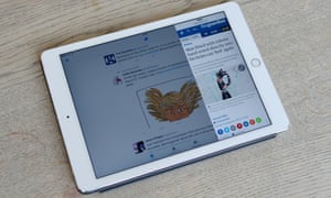 iOS 9 Slide Over