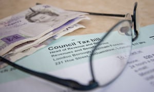 A council tax bill