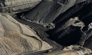 Coal truck in Hunter valley mine