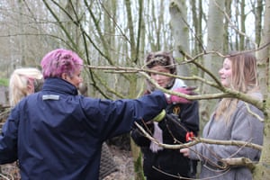 Open day with the Myplace project at Brockholes nature reserve in Lancashire