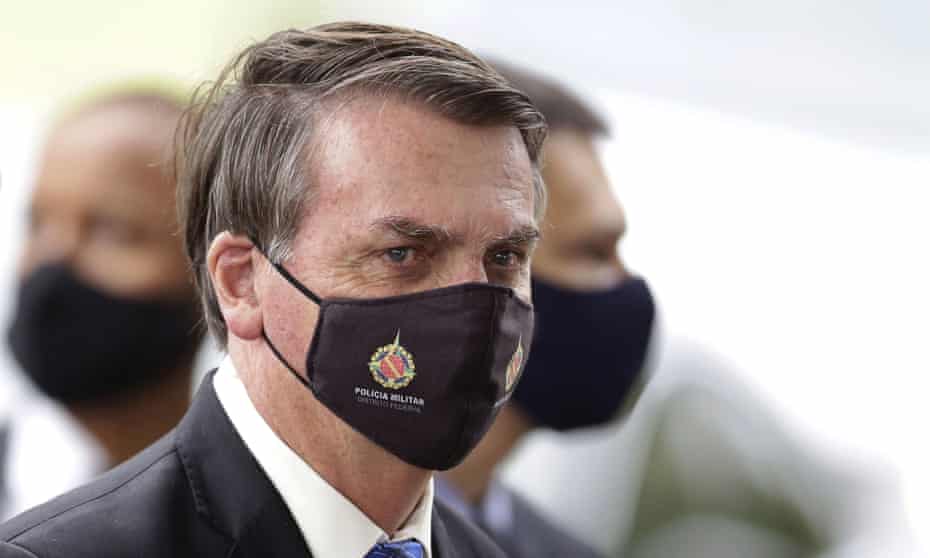 Bolsonaro is heard to say in the video: ‘I’m not going to wait for [the federal police] to fuck my family and friends just for shits and giggles.’