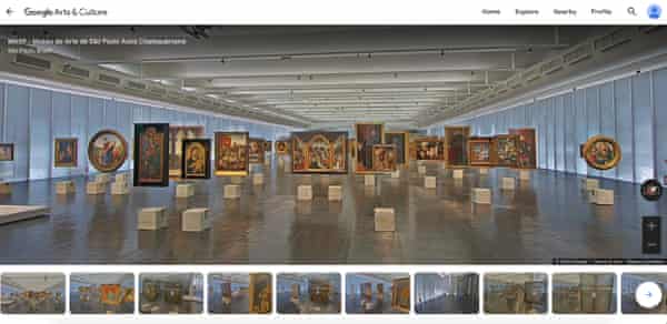 10 Of The World S Best Virtual Museum And Art Gallery Tours Travel The Guardian