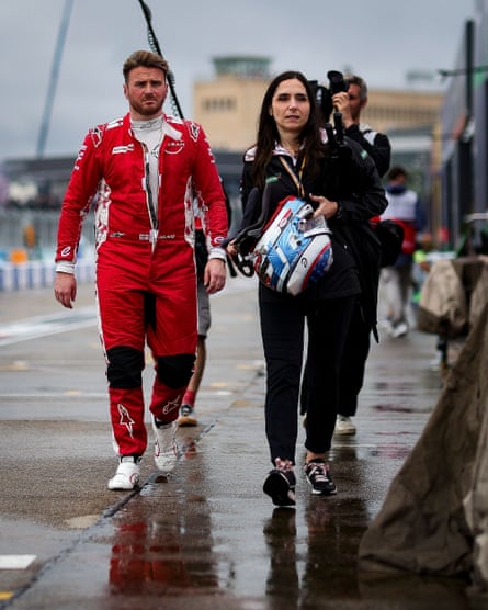 Britain’s Oliver Rowland sealed the Formula E championship in Berlin